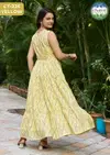 Padmakshi By Chansi Trendz Chinon Printed Gown Wholesale Suppliers In Mumbai